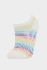 Girls 5-Pack Cotton Ankle Socks