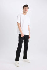 Sergio Regular Fit Normal Mold Normal Waist Pipe Leg Jean Pants