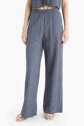 Wide Leg Normal Waist Trousers