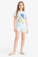 Girl Regular Fit 2 Piece Pajama Set