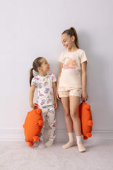 Girl Regular Fit 2 Piece Pajama Set