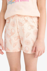 Girl Regular Fit 2 Piece Pajama Set