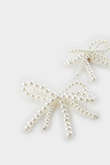 Women's Pearl Ribbon Slippery Ornament