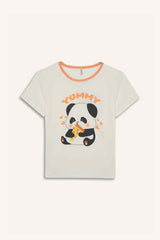 Girl Children Pajama Set Short Sleeve Pajama Mounted Flexible Certain Shorts Pajamas Under