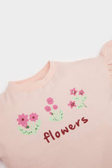 Baby Girl Floral T-Shirt Leggings 2 Piece Set