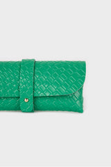 Unisex Knitting Patterned Sunglasses Pouch