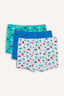 Boys' Monster Printed 3-Pack Boxers