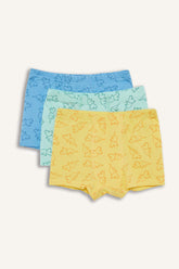 Boys' Patterned 3-Pack Boxers
