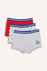 Boys' Patterned 3-Pack Boxers