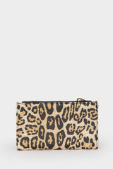 Women Leopard Patterned Faux Leather Wallet