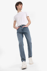 Slim Tapered Fit Skinny Leg Trousers