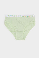 Girls Patterned 3-Pack Slip Panties