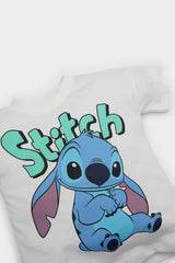 Baby Boy Disney Lilo & Stitch 2-Piece Set Short Sleeve T-Shirt Elastic Waist Shorts