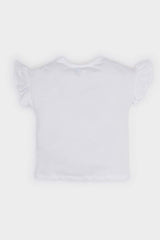 Baby Girl Disney Mickey & Minnie Crew Neck Short Sleeve T-Shirt