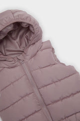 Windproof Water Repellent Vest With Collar For Girls