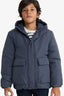Boys Water Repellent Hooded Zippered Puffer Coat