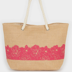 Women Straw Beach Bag
