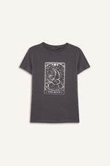 Regular Fit Half-Sleeve T-Shirt With Round Neck