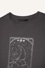 Regular Fit Half-Sleeve T-Shirt With Round Neck