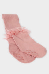 Baby Girl Non-Slip Sole Cotton Tights