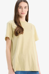 Regular Fit Crew Neck T-Shirt Tunic