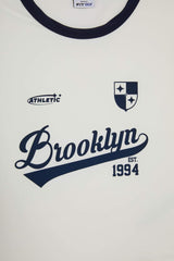 DeFactoFit Crop Crew Neck Printed Sports Short Sleeve T-Shirt