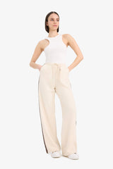 Wide Leg Normal Waist Trousers
