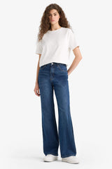 90's Wide Leg High Waist Straight Leg Jeans