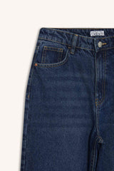 90's Wide Leg High Waist Straight Leg Jeans