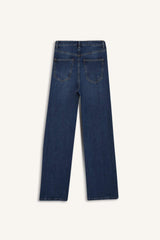 90's Wide Leg High Waist Straight Leg Jeans