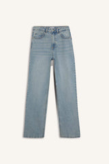 Straight Wide Leg High Waist Jeans