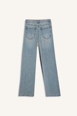 Straight Wide Leg High Waist Jeans