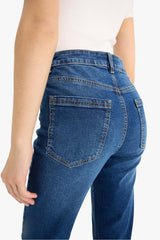 Mia High Waist Straight Leg Jeans