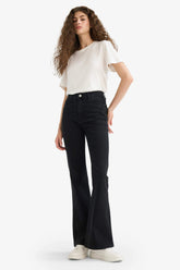 Mia High Waist Straight Leg Long Jeans