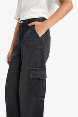 Wide Leg Jeans With Pockets For Girls