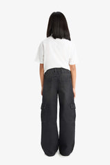 Wide Leg Jeans With Pockets For Girls