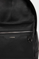 Men's Faux Leather Backpack