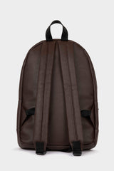 Men's Faux Leather Backpack