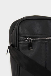 Men's Faux Leather Cross Bag