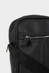 Men's Faux Leather Cross Bag