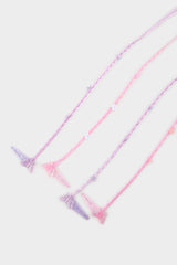 Girl's 4-Piece Butterfly-Colored Hair Snap Barrette Set