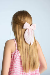 Girls Colorful Ribbon Snap Buckle