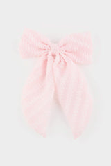 Girls Colorful Ribbon Snap Buckle