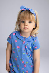 Baby Girl Newborn Floral Combed Cotton 2 Piece Jumpsuits