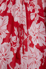 Regular Fit Tropical Printed Chiffon Beach Kimono-Fall in Love