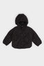 Baby Boy Waterproof Hooded Snap-Button Quilted Jacket