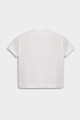 Baby Girl Newborn Crew Neck Printed Combed Cotton 2-Pack Short Sleeve T-Shirt