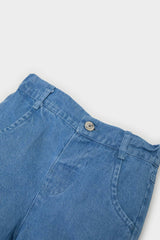 Baby Boy Regular Fit Elastic Band Shorts