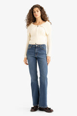 Regular Fit Open Shoulder Zippered Knitwear Cardigan