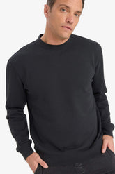100% Cotton Regular Fit Crew Neck Sweatshirt